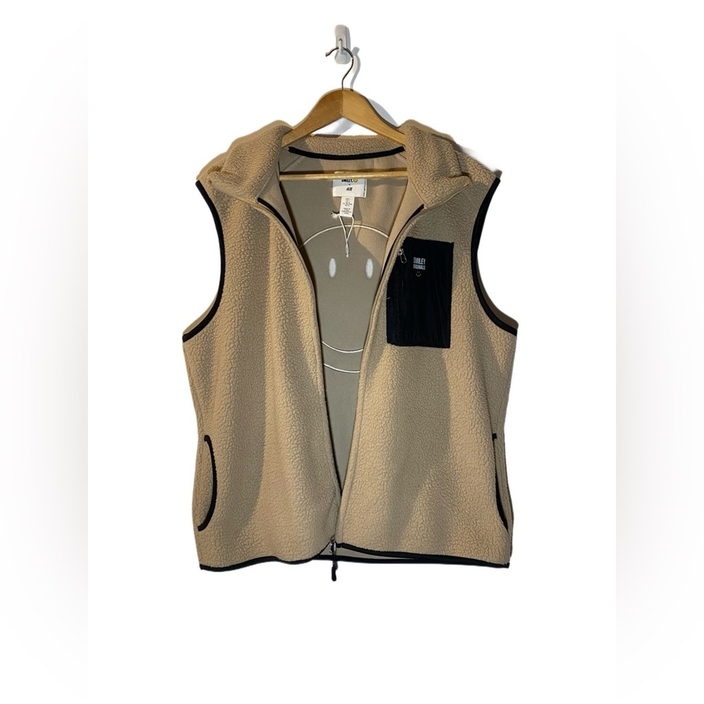 H&M x Smiley zipper jacket